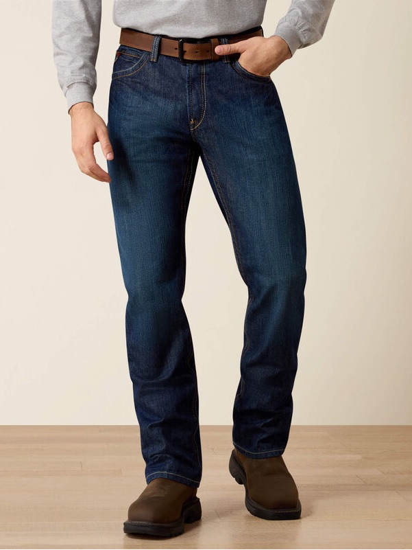 Ariat Fire Resistant 32x34 Dark Blue Bootcut Jeans